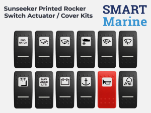 Sunseeker Rocker Switch Actuator / Cover Kit (Printed)