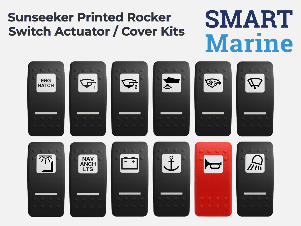 Sunseeker Rocker Switch Actuator / Cover Kit (Printed)